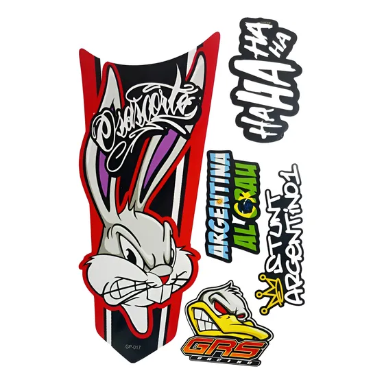 Calcos De Vinilo Tanque De Moto Bugs