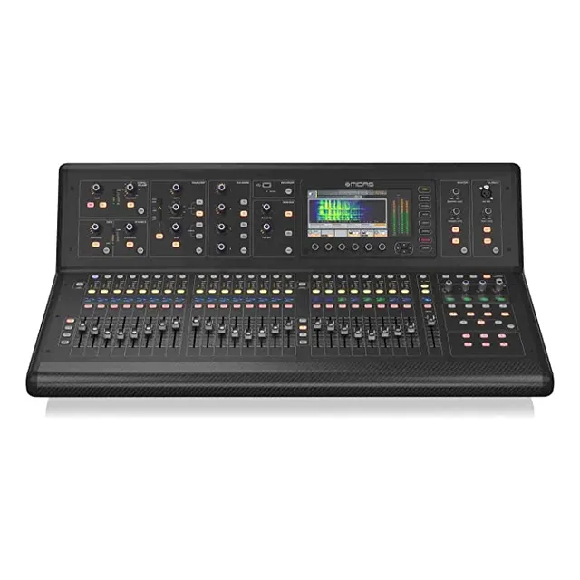 Midas Consola Digital Para Live And Studio Con 40 Canales De Entrada, 32 Preamplificadores De Micrófono Pro Y 25 Buses Mixtos Y Grabación Multipista En Vivo (m32live)