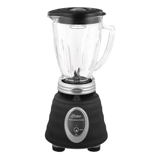 Licuadora Oster Profesional BPST02-B 1.5 L negra con vaso de vidrio