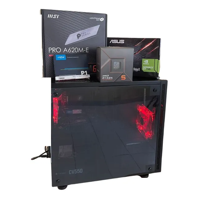 Pc Gamer   Ryzen 5 7600 | 32gb Ram | 1tb Ssd M2 | Gt 730 