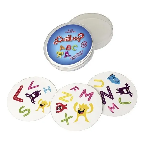 Cartas Alfabeto Memoria Visual Juegos Mesa Didacticos Niños