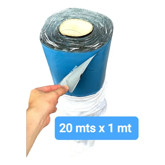 Poderoso Manto De Aluminio Impermeabilizante Autoadhesivo