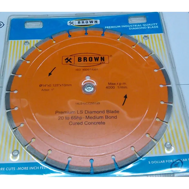 Disco Diamantado P/concreto De 14 Model 14ls10cc2w125