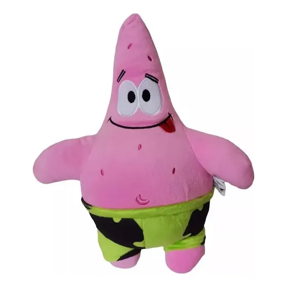 Peluche Diseño Patricio Estrella Felpa Acolchonado Juguete