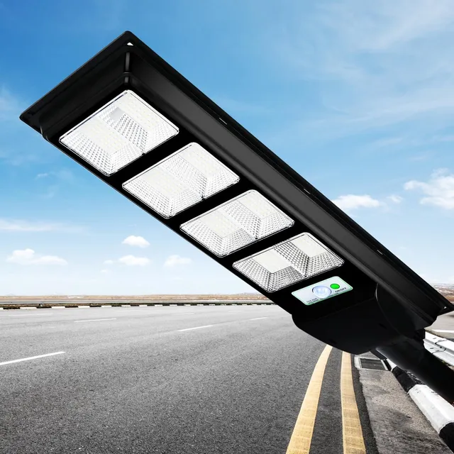 Farola Solar Para Exterior Luz Inundacion Calle Alimentada