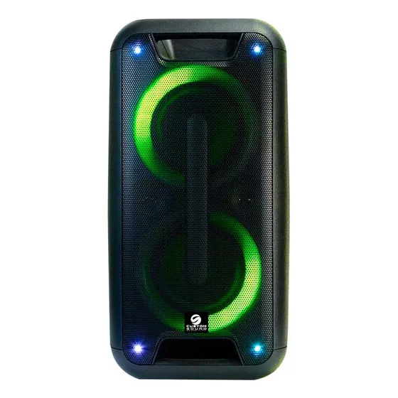 Caixa De Som Portátil Com Bluetooth 600w Custom Party Box