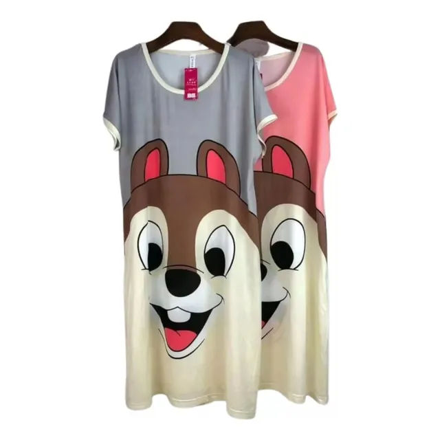 Pijama Mujer Verano Algodón Camisa De Dormir Juvenil