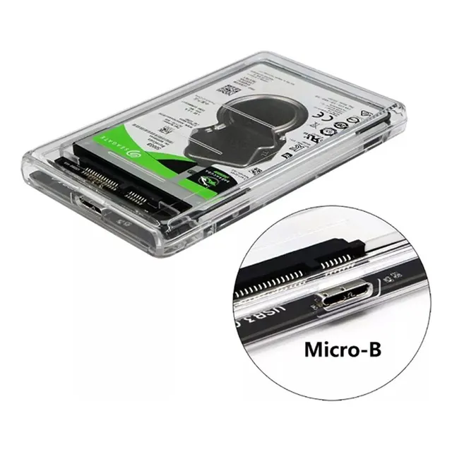 Carcasa Gabinete Usb-c 3.0 Disco Duro Ssd 2.5 Sata 4tb/ Gps