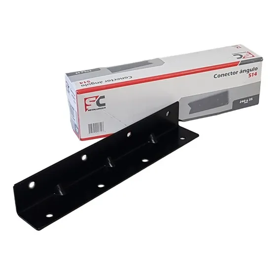 12 Soportes Ménsula Largo P/ Tirantearía Techo Angulo 240mm