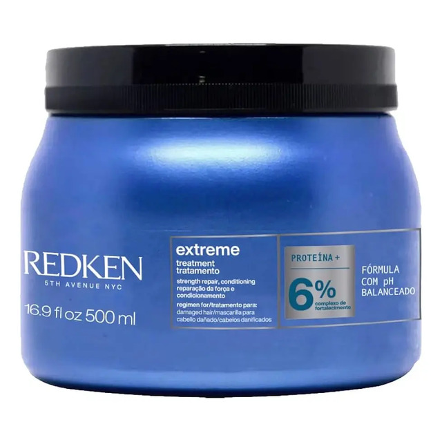 Tratamento Reparação Cabelo Danificado Extreme 500ml Redken Tratamento Reparação Cabelo Danificado Extreme 500ml Redken