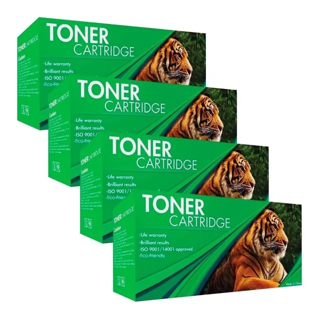 Kit 4 Cartucho Toner Generico 125a 128a 131a Cb540 Ce320