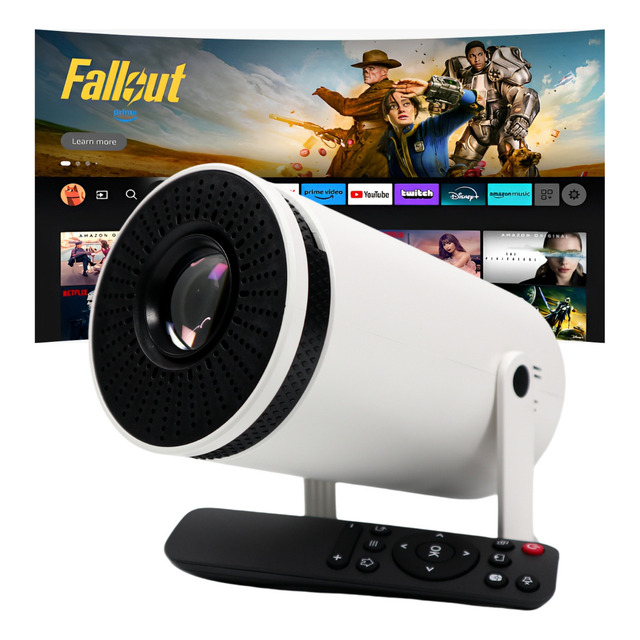 Projetor Smart Portátil Full Hd 4k Bluetooth Wifi Cor Branco Android 11.0 5g Tv Cinema Em ... Projetor Smart Portátil Full Hd 4k Bluetooth Wifi Cor Branco Android 11.0 5g Tv Cinema Em ...