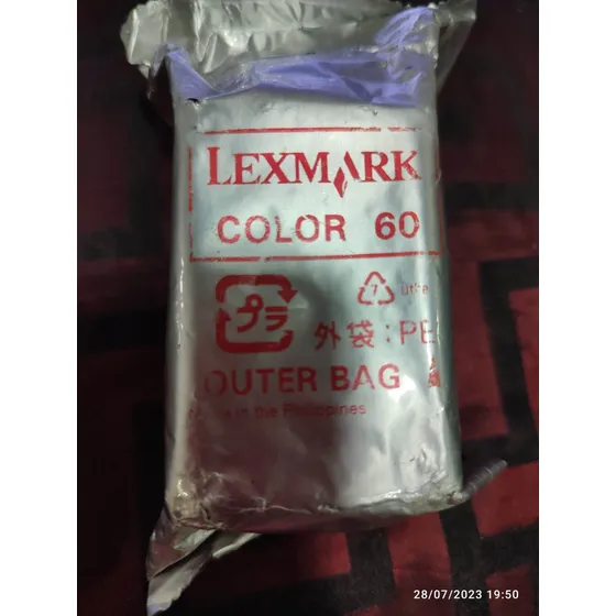 Tinta Lexmark Color 60 Nueva Sellada Caracas 