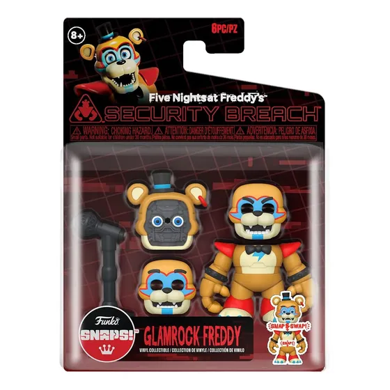 Glamrock Freddy Funko Fnaf Snaps! Five Nights At Freddy´s