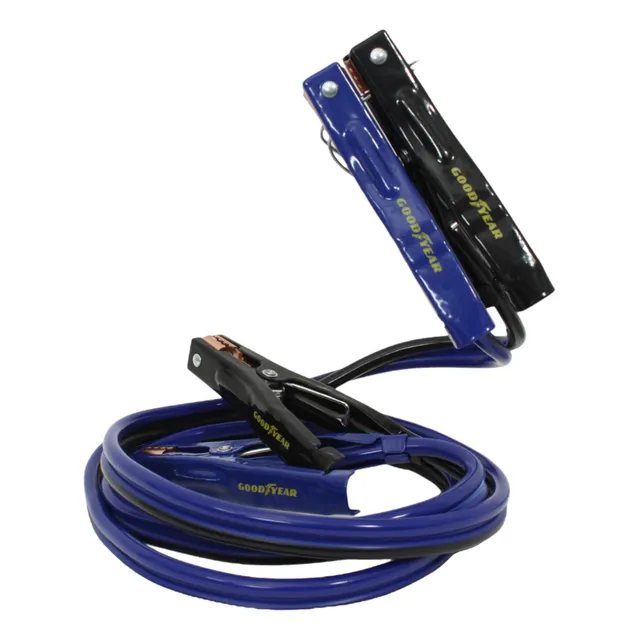Set De Cables Auxiliares P/vehículos 500amp 2.5mts Goodyear