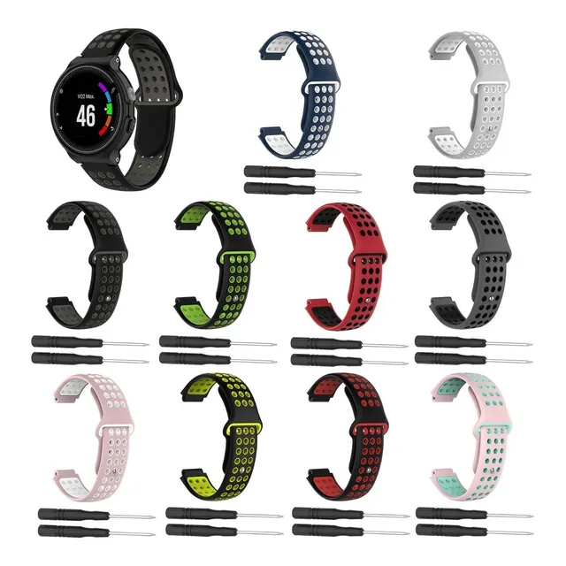 Malla Bicolor Para Garmin Forerunner 220 230 235 620 630 735