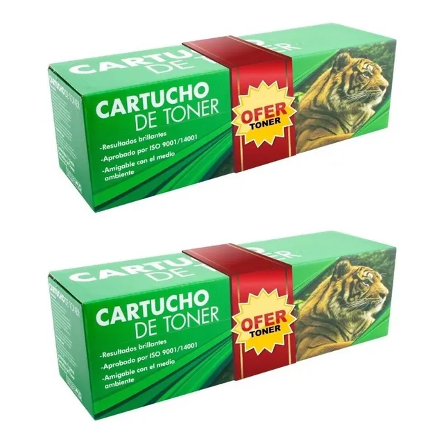 2 Pza Toner Tigre Tn221 Y Compatible Con Brother Mfc 9340cdw