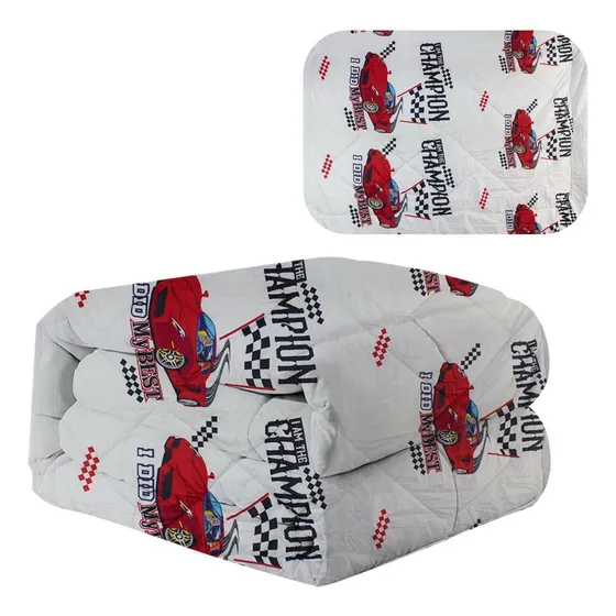 Pack X 2 Acolchado 1 Plaza Diseños Estampados
