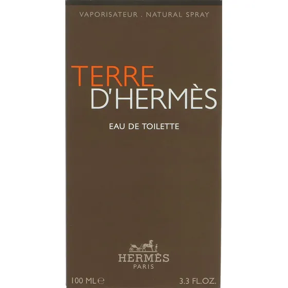 Perfume Hermes Terre D'hermes Eau De Toilette 100ml Para Hom
