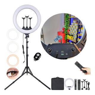 Iluminador Led Ring Light Grande 46cm 18 Polegadas Tripé 2.m Iluminador Led Ring Light Grande 46cm 18 Polegadas Tripé 2.m