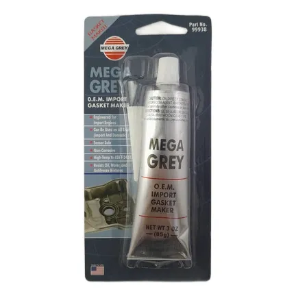 Silicón Gris Automotriz Mega Grey Alta Temperatura Original