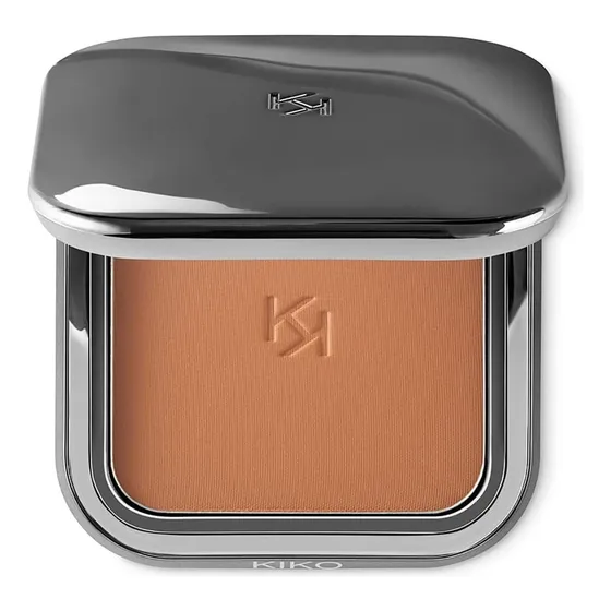 Base de maquillaje en polvo Kiko Milano KM0010500400344 KIKO MILANO - Bronzer en polvo Flawless Fusion 03 Bronzer para una tez uniforme tono canela/escapada nocturna - 12g