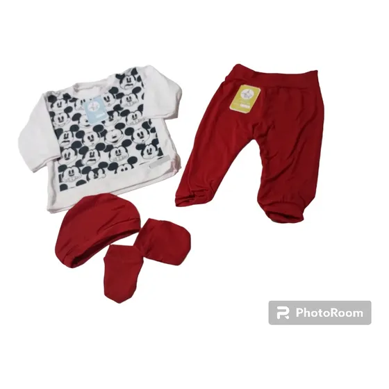 Pijamas Bebé Algodón 0-3 Meses Variedad Unisex