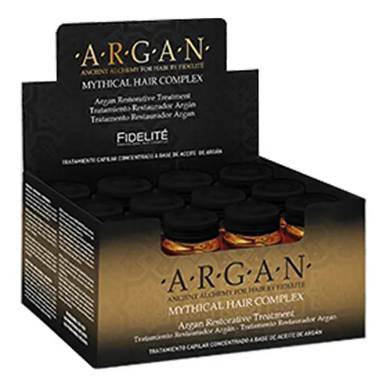 Caja De Ampollas Fidelite Intensivas De Argan 12 Unidades