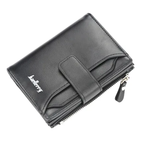 Cartera Baellerry De Cuero Con Monedero De Cierre Unisex