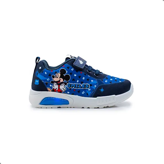 Zapatillas Footy Kids Luces Al Pisar Mic0228 Mickey