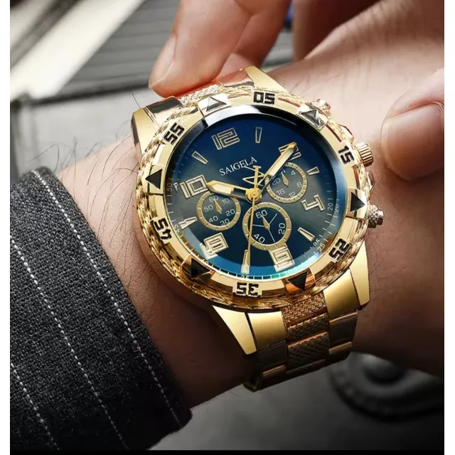 Reloj De Cuarzo De Lujo Para Hombre