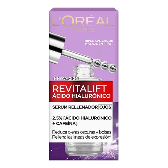 Revitalift Ácido Hialuronico, Serum Para Ojos 20ml