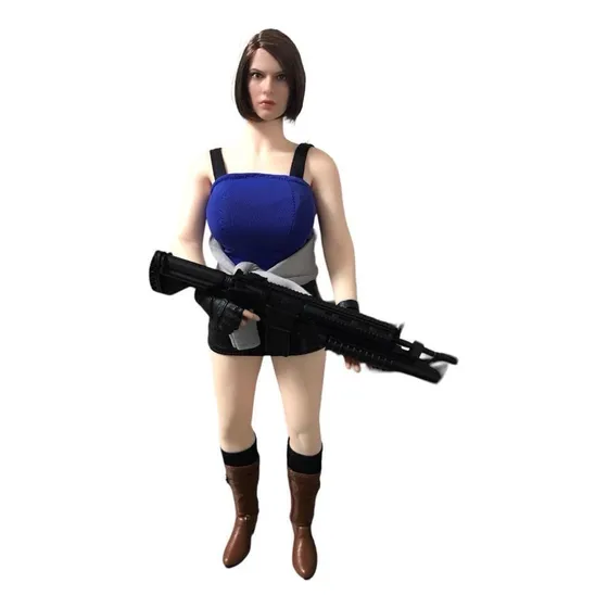 Jill Valentine Resident Evil Action Figure Articulada - Novo
