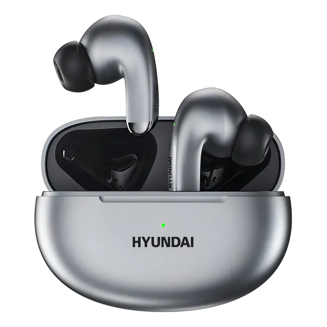 Auriculares Bluetooth Inalámbricos Hyundai Lp5 Color Gris