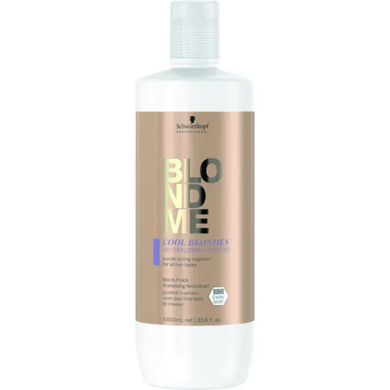 Shampoo Silver  Schwarzkopf Blondme 1lt.