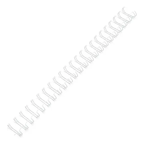 Wire-o De Encadernação Branco 2x1 A4 5/8 120 Fls Cx: 50un
