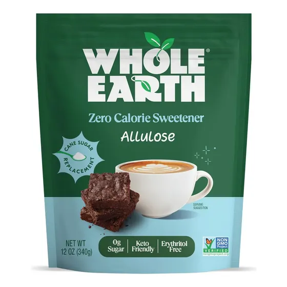 Suplemento Whole Earth Açúcar Vegetal De Alulose 340 G