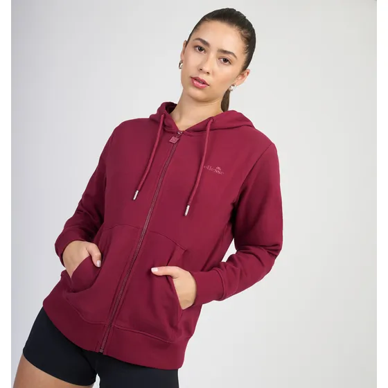 Poleron Mujer Ellesse Celeste Burgandy