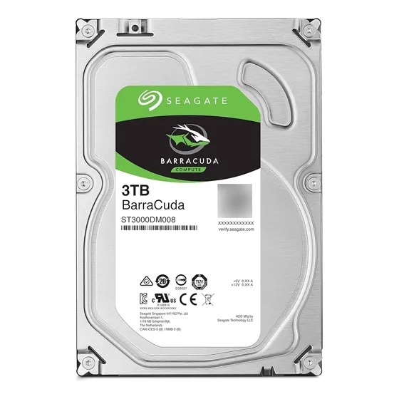 Disco Duro Seagate 3tb Sata 3.5 Pc 7200 Rpm Nuevo 0 Horas !!