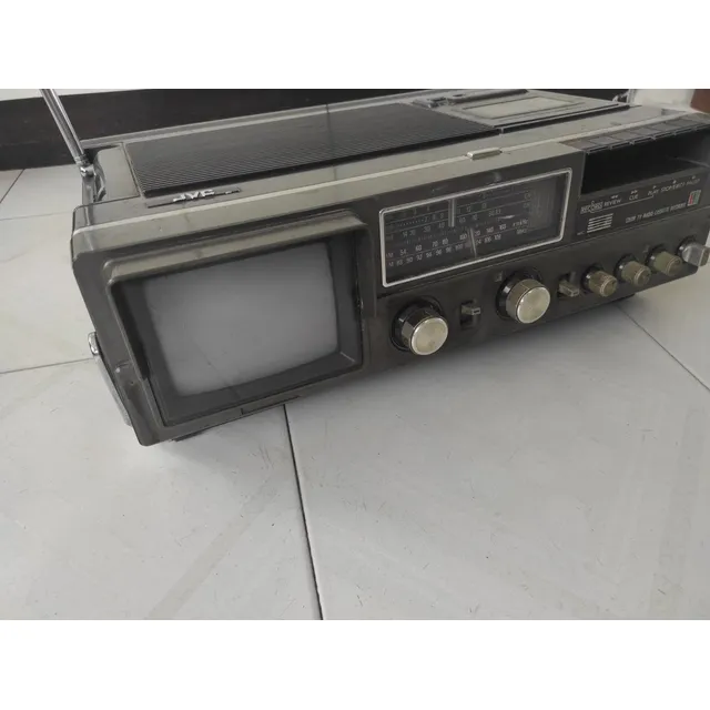 Jvc Vintage Radio Tv Cassette Modelo Cx 500 Coleccion Manual