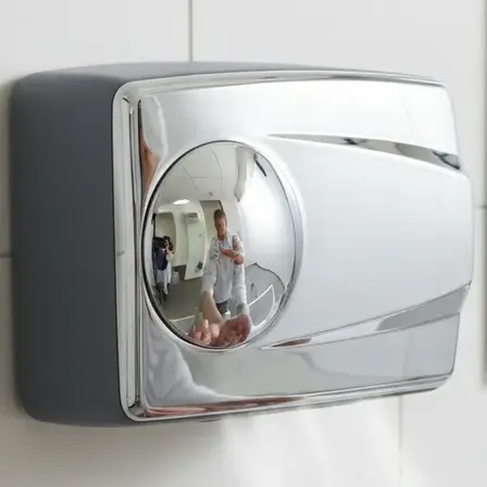Secador De Mãos Automático Aço Inox Hand Dryer 1500w 220v Prateado 220v