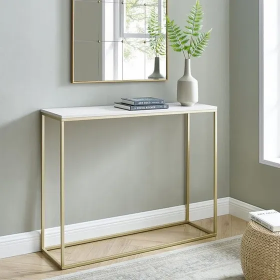 Mesa Recibidor Auxiliar Minimalista 60x30x80