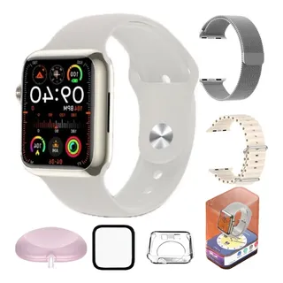 Relógio Smartwatch X Mini Modelo 10 38mm Amoled 3 Pulseiras
