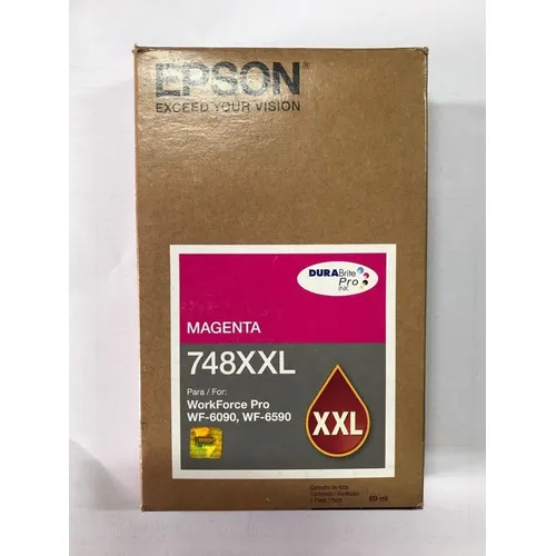 Cartucho de tinta Epson Wf-6590 Magenta 748XXL de 69 ml
