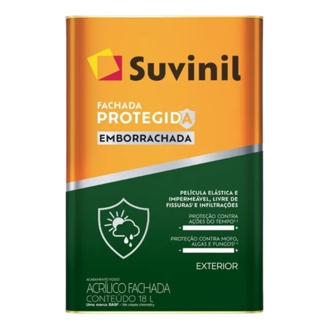 Tinta Suvinil Proteção Total Acrílico Fachada 18l Cores