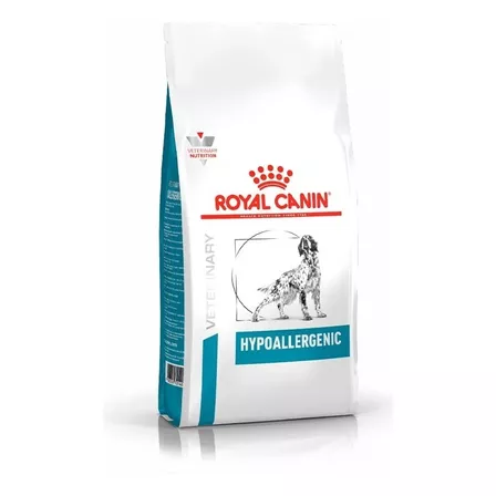 Alimento Royal Canin Veterinary Diet Canine Hypoallergenic para cão adulto todos os tamanhos sabor mix em sacola de 2kg