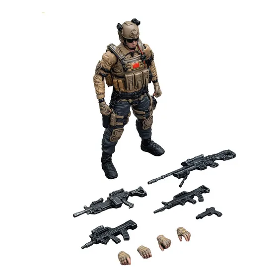 Joy Toy Muñeco C/ Accesorios Soldado Sniper Escala Gijoe