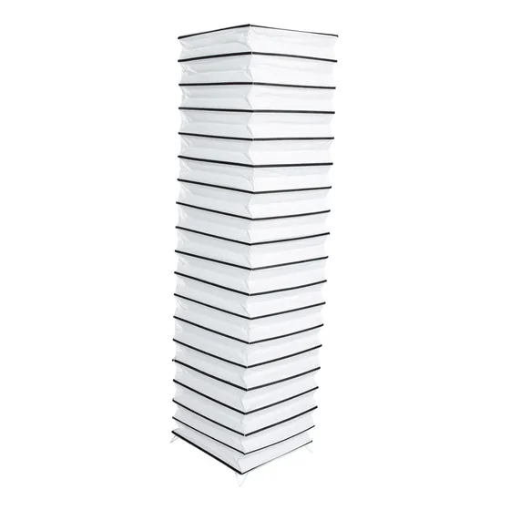 Pantalla Pie Papel Nordico Lampara Protector Para Mesa