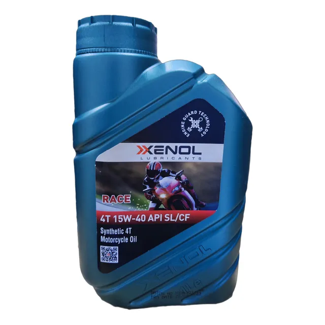 Aceite Sintetico 4t 4 Tiempos 15w40 Api Sl/cf Para De Motos