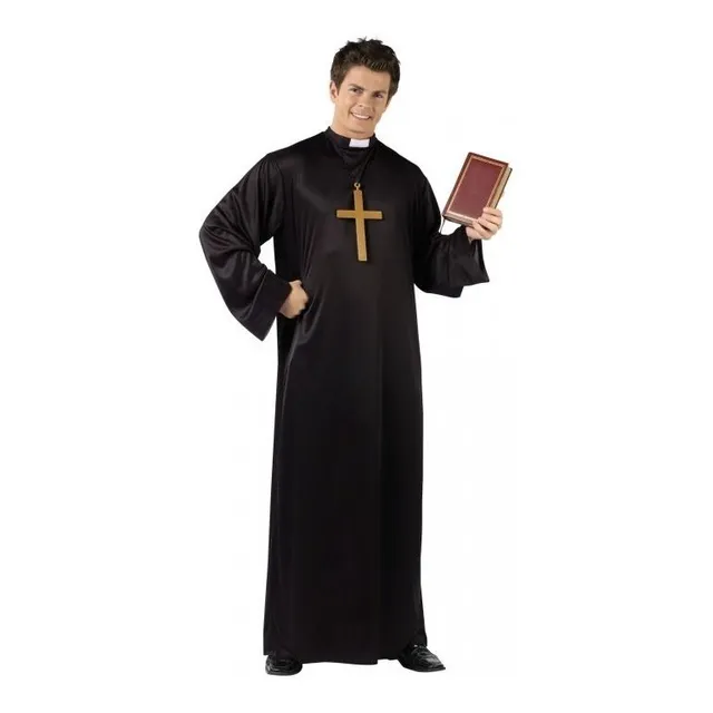 Disfraz Cura Sacerdote Adulto Talla Única